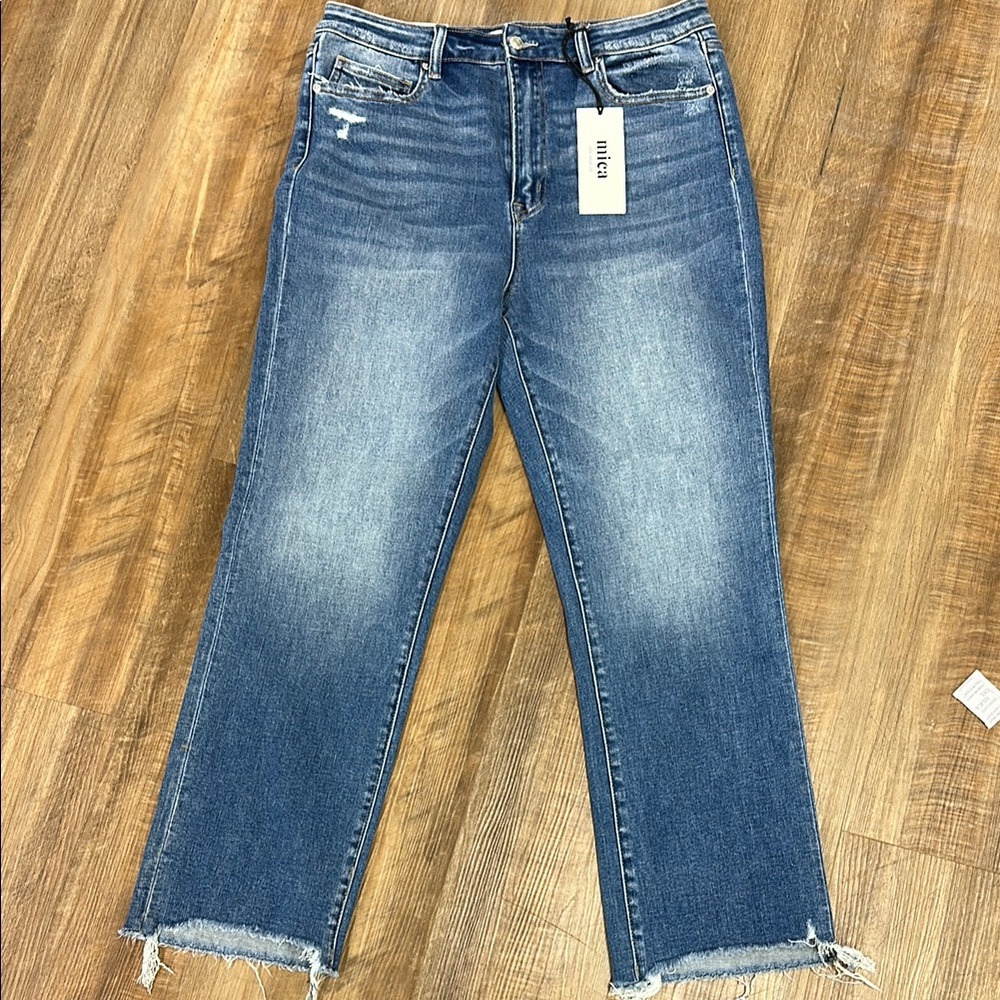 NWT Mica Mid-Rise stretch Jeans Sz 32